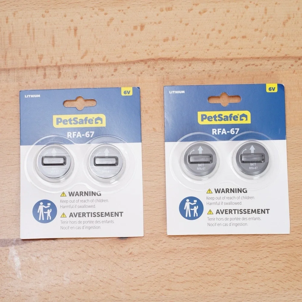 PetSafe RFA-67D-11 6V Battery‎ 4-Pack for Wireless Fence Receiver Collar